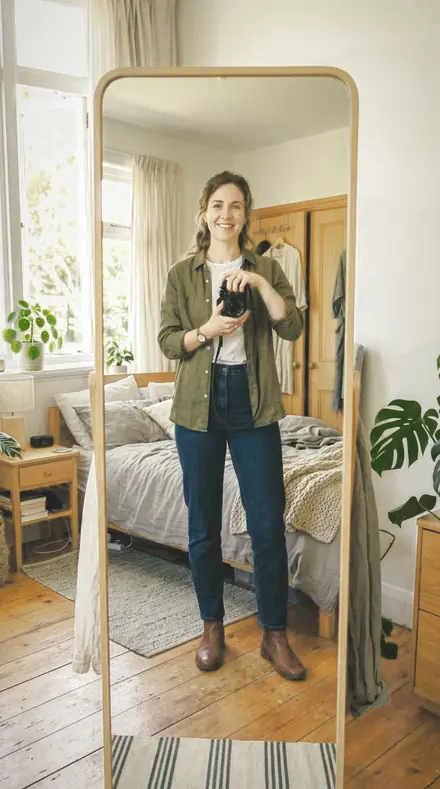 Graded with Beauty Clean: The mirror, high key
